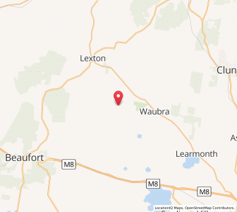 Map of Glenbrae, VictoriaVictoria