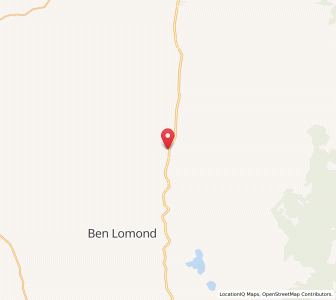 Map of Glencoe, New South Wales