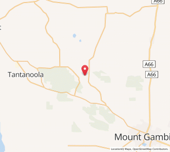 Map of Glencoe, South Australia