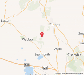 Map of Glendaruel, VictoriaVictoria