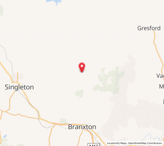 Map of Glendon Brook, New South Wales