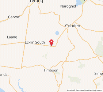 Map of Glenfyne, VictoriaVictoria