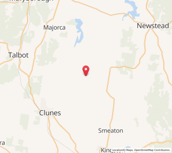 Map of Glengower, VictoriaVictoria