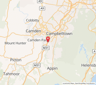 Map of Glenlee, New South Wales