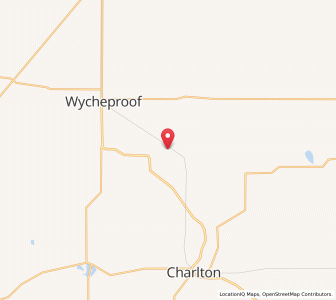 Map of Glenloth, VictoriaVictoria