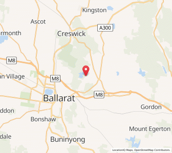 Map of Glenpark, VictoriaVictoria