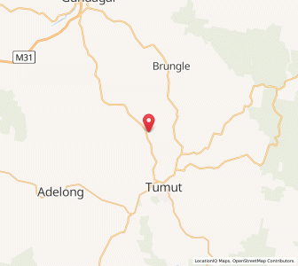 Map of Gocup, New South Wales