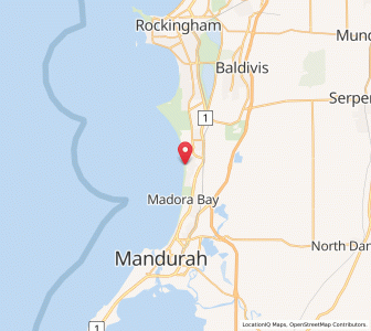 Map of Golden Bay-Singleton, Western Australia