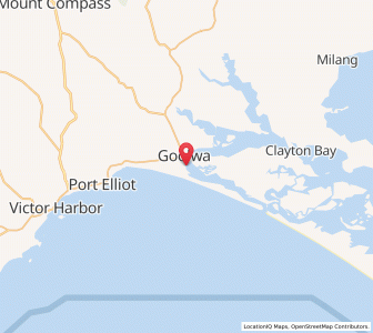 Map of Goolwa South, South Australia