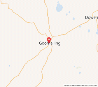 Map of Goomalling, Western Australia