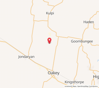 Map of Goombungee, Queensland