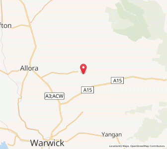 Map of Goomburra, Queensland