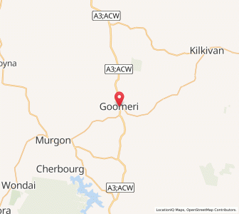 Map of Goomeri, Queensland