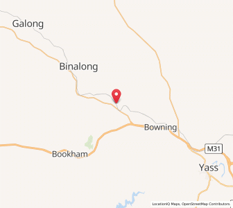 Map of Goondah, New South Wales