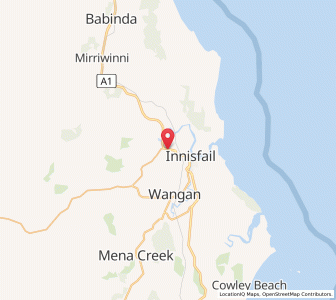 Map of Goondi, Queensland