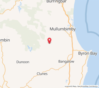 Map of Goonengerry, New South Wales