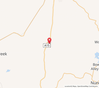 Map of Goonoo Goonoo, New South Wales