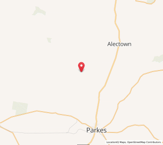 Map of Goonumbla, New South Wales