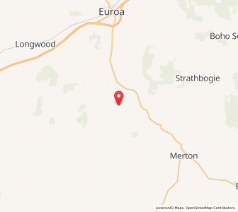 Map of Gooram Gong, VictoriaVictoria