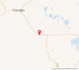 Map of Gorge Rock, Western Australia