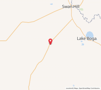 Map of Goschen, VictoriaVictoria