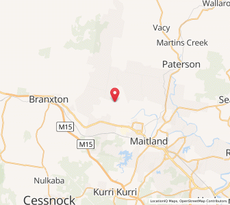 Map of Gosforth, New South Wales