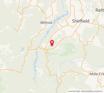 Map of Gowrie Park, TasmaniaTasmania