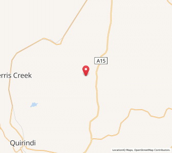 Map of Gowrie, New South Wales