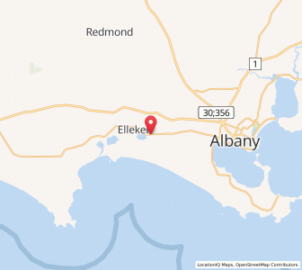 Map of Grasmere, Western Australia