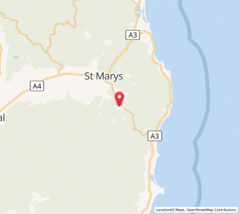 Map of Gray, TasmaniaTasmania