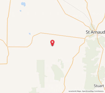 Map of Gre Gre, VictoriaVictoria