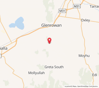 Map of Greta West, VictoriaVictoria