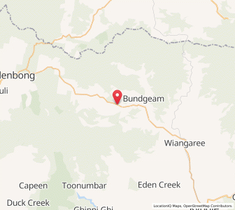 Map of Grevillia, New South Wales