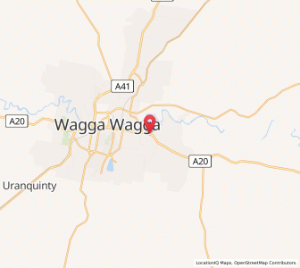 Map of Gumly Gumly, New South Wales