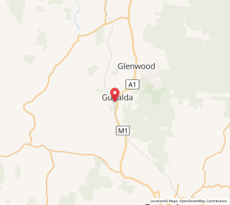 Map of Gunalda, Queensland