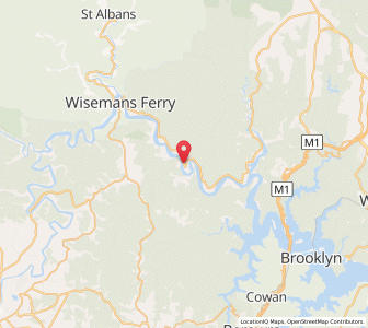 Map of Gunderman, New South Wales