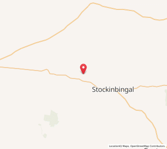 Map of Gundibindyal, New South Wales