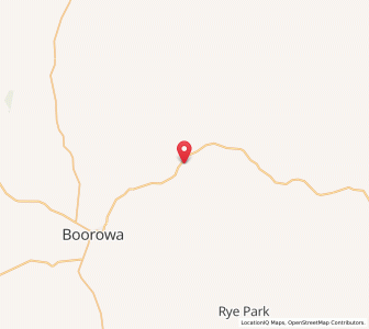 Map of Gunnary, New South Wales