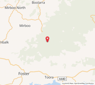 Map of Gunyah, VictoriaVictoria