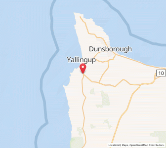 Map of Gunyulgup, Western Australia