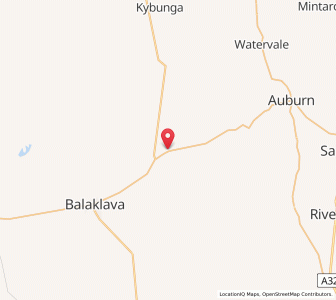 Map of Halbury, South Australia