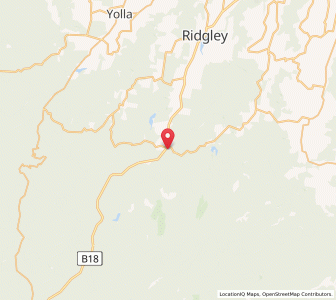 Map of Hampshire, TasmaniaTasmania