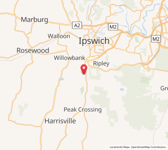 Map of Hampstead, Queensland