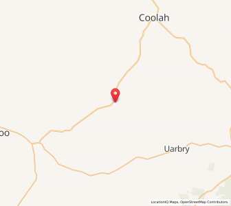 Map of Hannahs Bridge, New South Wales