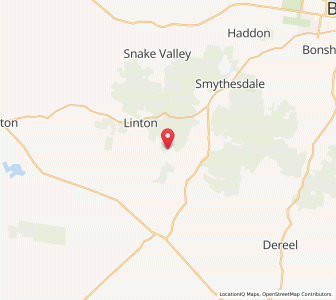 Map of Happy Valley, VictoriaVictoria