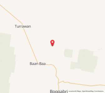 Map of Harparary, New South Wales