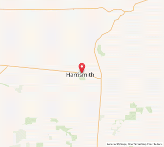 Map of Harrismith, Western Australia