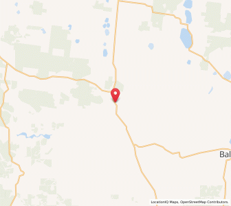 Map of Harrow, VictoriaVictoria