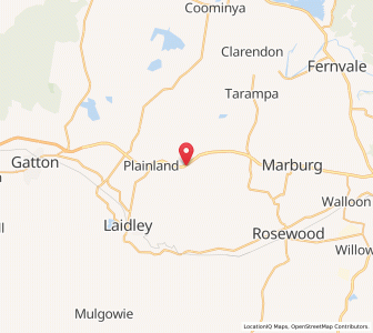 Map of Hatton Vale, Queensland