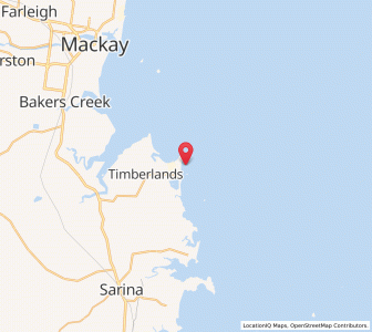 Map of Hay Point, Queensland